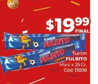 Diarco Turrón Fulbito oferta