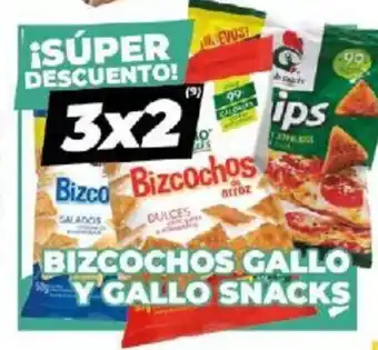 Diarco Bizcochos Gallo Y Gallo Snacks oferta