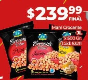 Diarco Maní Crocante JL oferta