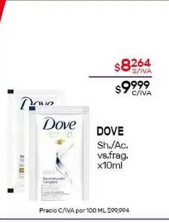Nini Mayorista Dove Sh.-Ac. vs. frag. x100ml oferta