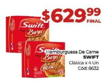 Diarco Hamburguesa de Carne Swift oferta