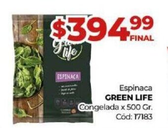 Diarco Espinaca Green Life oferta