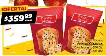 Diarco Pan Dulce Primera Marca oferta