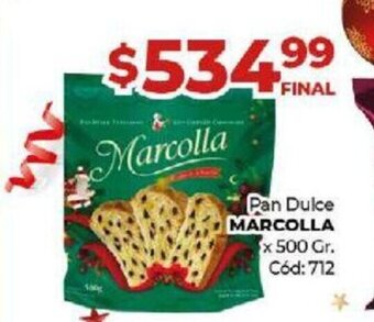 Diarco Pan Dulce Marcolla oferta