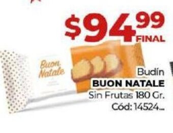 Diarco Budín Buon Natale oferta
