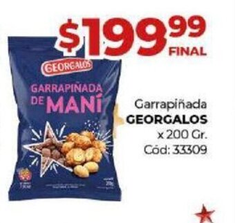 Diarco Garrapiñada Georgalos oferta