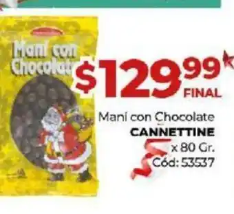 Diarco Mani Con Chocolate Cannettine oferta