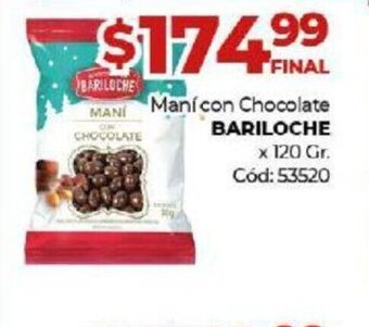 Diarco Maní Con Chocolate Bariloche oferta