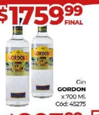 Diarco Gin Gordon oferta