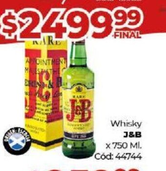 Diarco Whisky J&B oferta