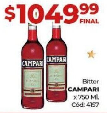 Diarco Bitter Campari oferta