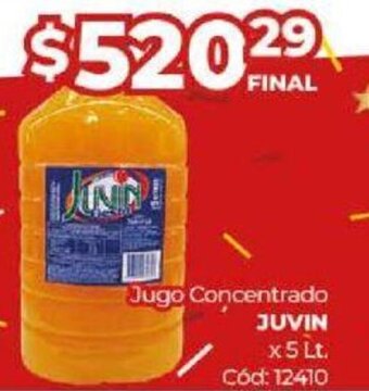 Diarco Jugo Concentrado Juvin oferta