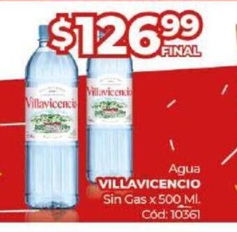 Diarco Agua Villavicencio oferta