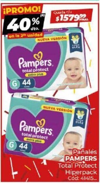 Diarco Pañales Pampers oferta