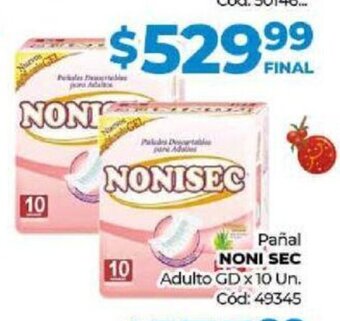 Diarco Pañal Noni Sec oferta