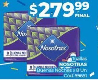 Diarco Toallas Nosotras oferta