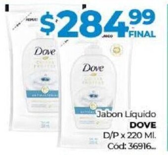 Diarco Jabon Líquido Dove oferta
