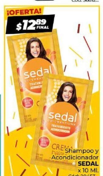 Diarco Shampoo y Acondicionador Sedal oferta
