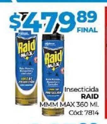 Diarco Insecticida Raid oferta