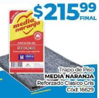 Diarco Trapo de Piso Media Naranja oferta