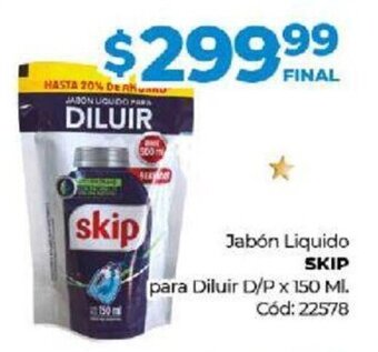 Diarco Jabón Liquido Skip oferta