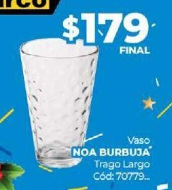 Diarco Vaso Noa Burbuja oferta