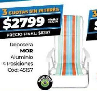 Diarco Reposera Mor oferta