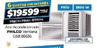 Diarco Aire Acondicionado Philco oferta