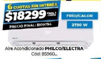 Diarco Aire Acondicionado Philco/Electra oferta