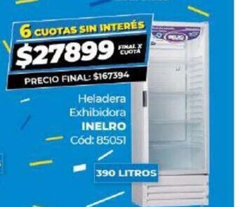 Diarco Heladera Exhibidora Inelro oferta