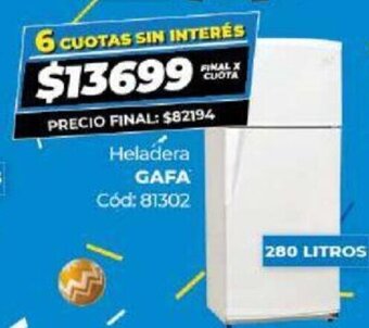 Diarco Heladera Gafa oferta
