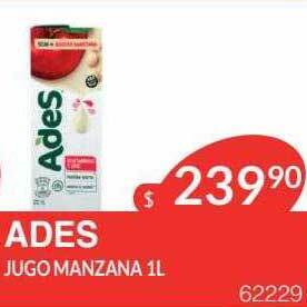 Masivos Ades jugo manzana oferta