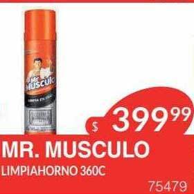 Masivos Mr. musculo limpiahorno oferta