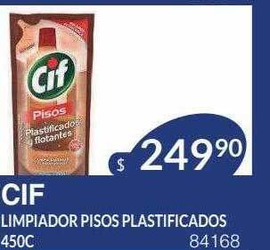 Masivos Cif limpiador pisos plastificados 450c oferta