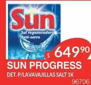 Sun progress det. p lavavajilas salt