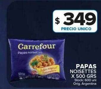 Carrefour Maxi Papas noisettes oferta