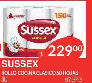 Masivos Sussex rollo cocina clasico oferta