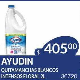 Masivos Ayudin quitamanchas blancos intensos floral oferta