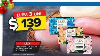 Carrefour Maxi Lux jabon de tocador vs fragancias oferta