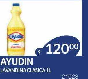 Masivos Ayudin lavandina clásica oferta