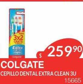Masivos Colgate cepillo dental extra clean oferta