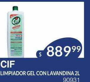 Masivos Cif limpiador gel con lavandina oferta