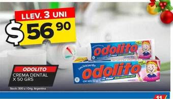 Carrefour Maxi Odolito crema dental oferta