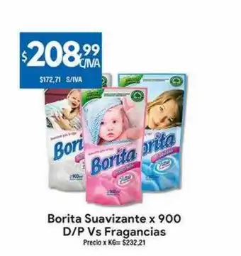 Medamax Borita suavizante x 900 d-p vs fragancias oferta