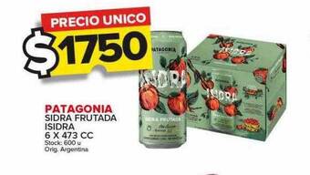Carrefour Maxi Patagonia sidra frutada isidra oferta