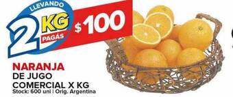 Carrefour Maxi Naranja de jugo comercial x kg oferta