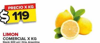 Carrefour Maxi Limon comercial x kg oferta