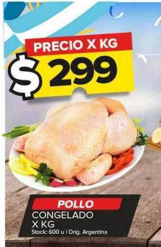 Carrefour Maxi Pollo congelado x kg oferta