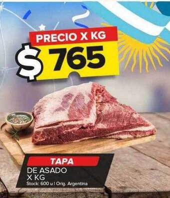 Carrefour Maxi Tapa de asado x kg oferta