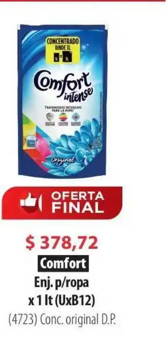 Parodi Comfort Enj.p/ropa x 1 Lt (UxB12) oferta